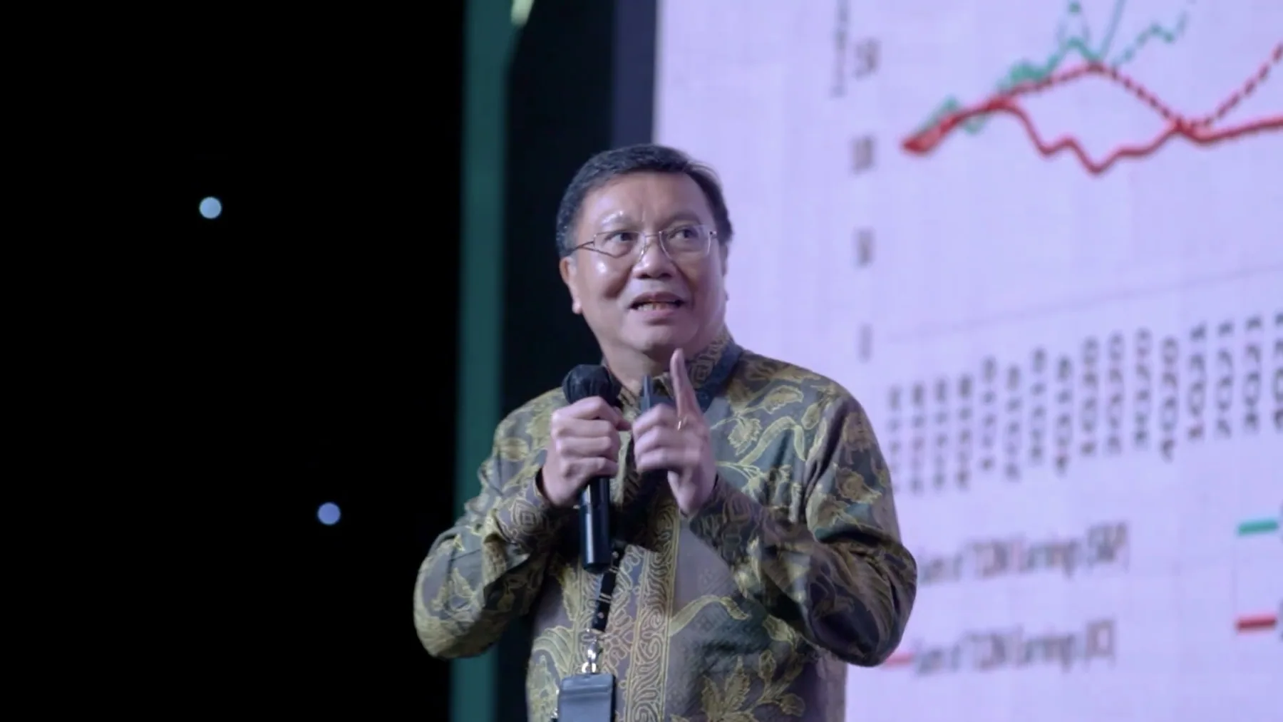 Market Outlook podium presentation